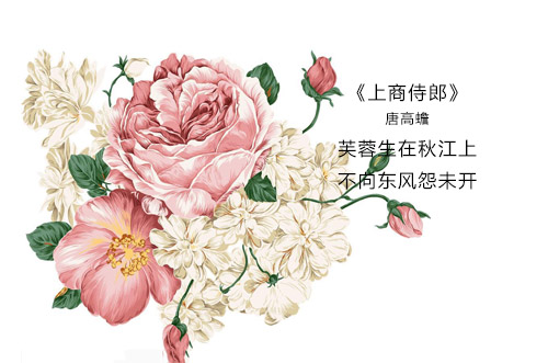 描写鲜花的语句 宋米友仁