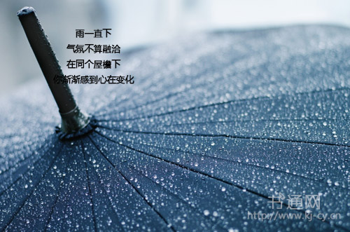 描写下雨的好句子 雨，像天庭飘下来的千万条银丝