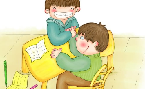 掰手腕小学作文