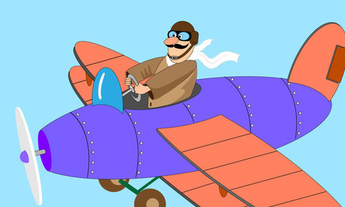 长大后当飞行员的作文