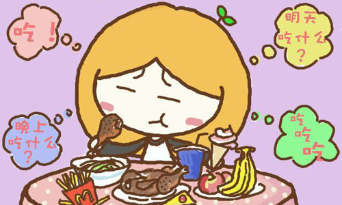 描写同学贪吃的作文