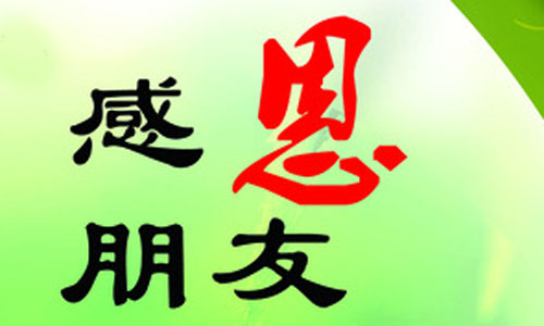 感恩朋友作文500字