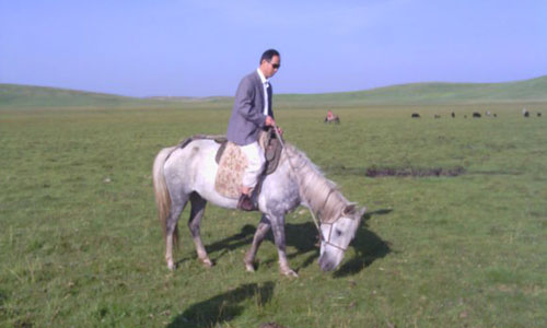 父与子骑马作文