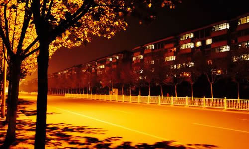乡村的秋夜 乡村的夜晚虽没有霓虹之彩,然而在秋天的夜里,一幅幅驶