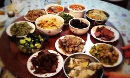 晚饭过后作文200字